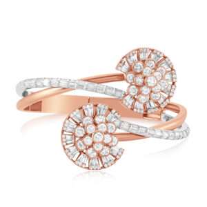 Rose Gold Flower Bracelet