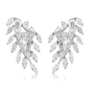 Baguette Marquise Earring