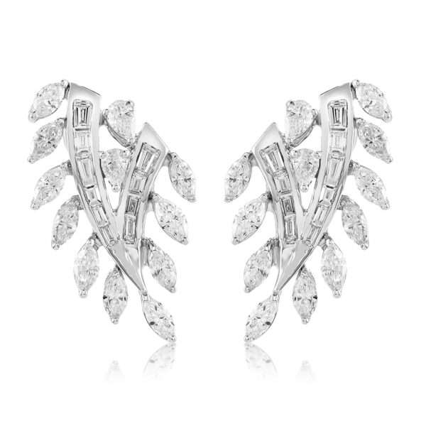 Baguette Marquise Earring