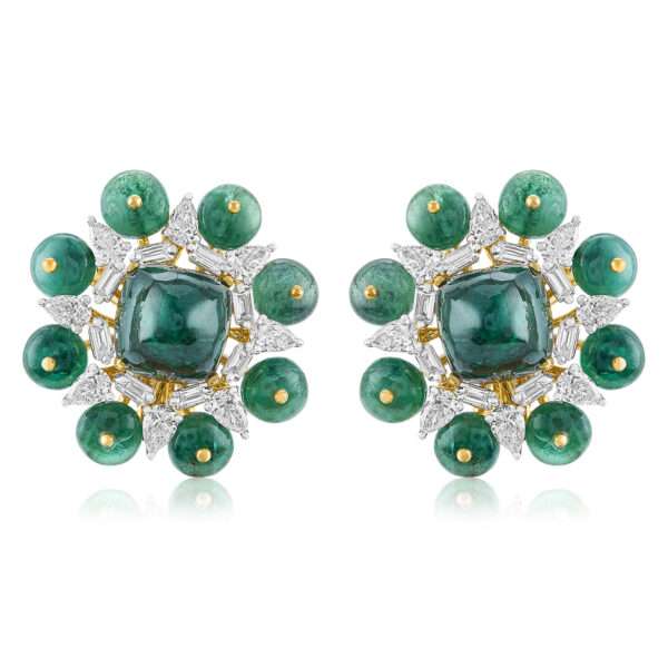 Emerald Studs