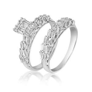 Twin Ring in Diamond