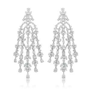 Marquise Pear Long Earrings