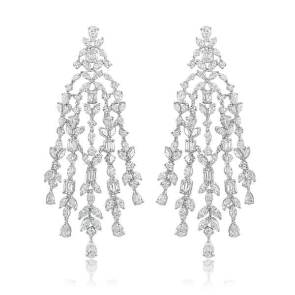 Marquise Pear Long Earrings