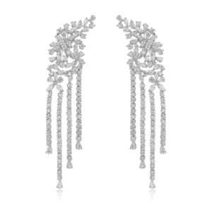 Marquise Pear Round Long Earrings